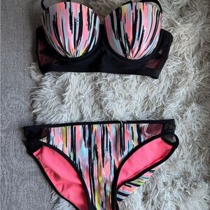 Target Colorful Women's Bikini Set M